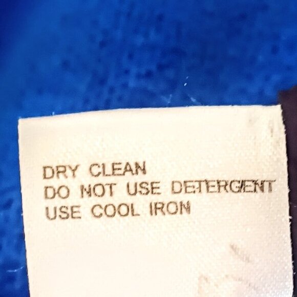 Vintage Anne Crimmins for UMI Collections Royal Blue Knit Top - Picture 6 of 6